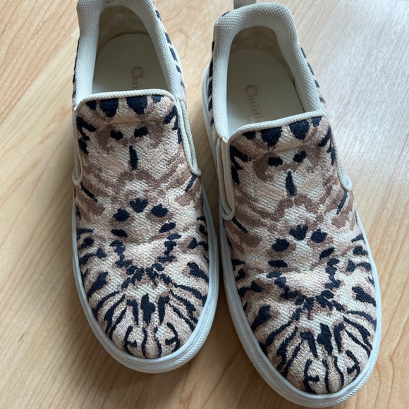 Christian Dior animal print slip on sneakers 37 - Picture 6 of 9